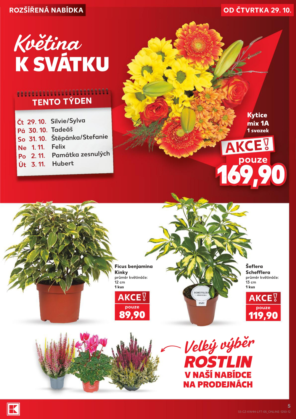 Leták Kaufland leták Praha 4 - Michle - strana 5