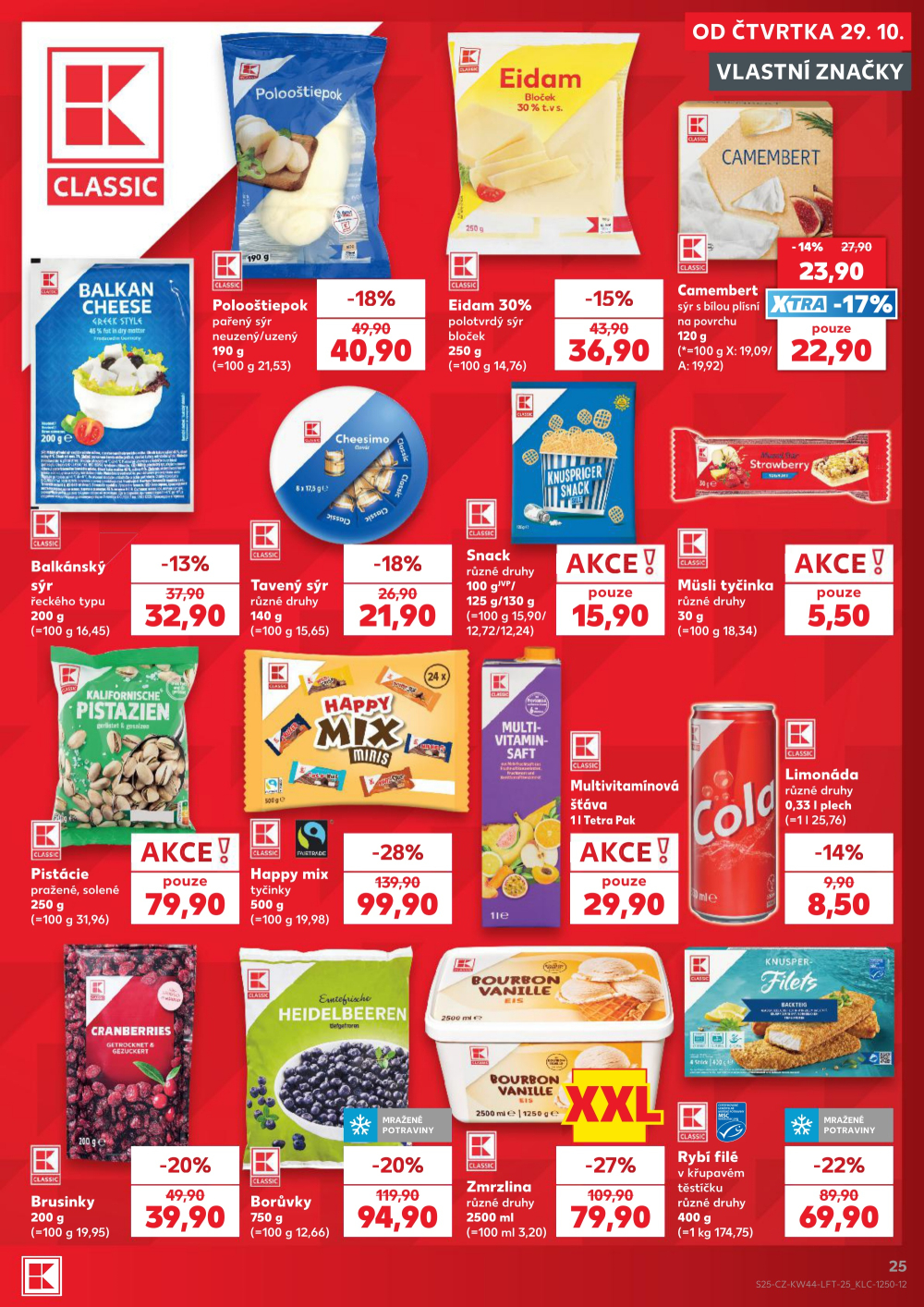 Leták Kaufland leták Praha 8 - Libeň - strana 25