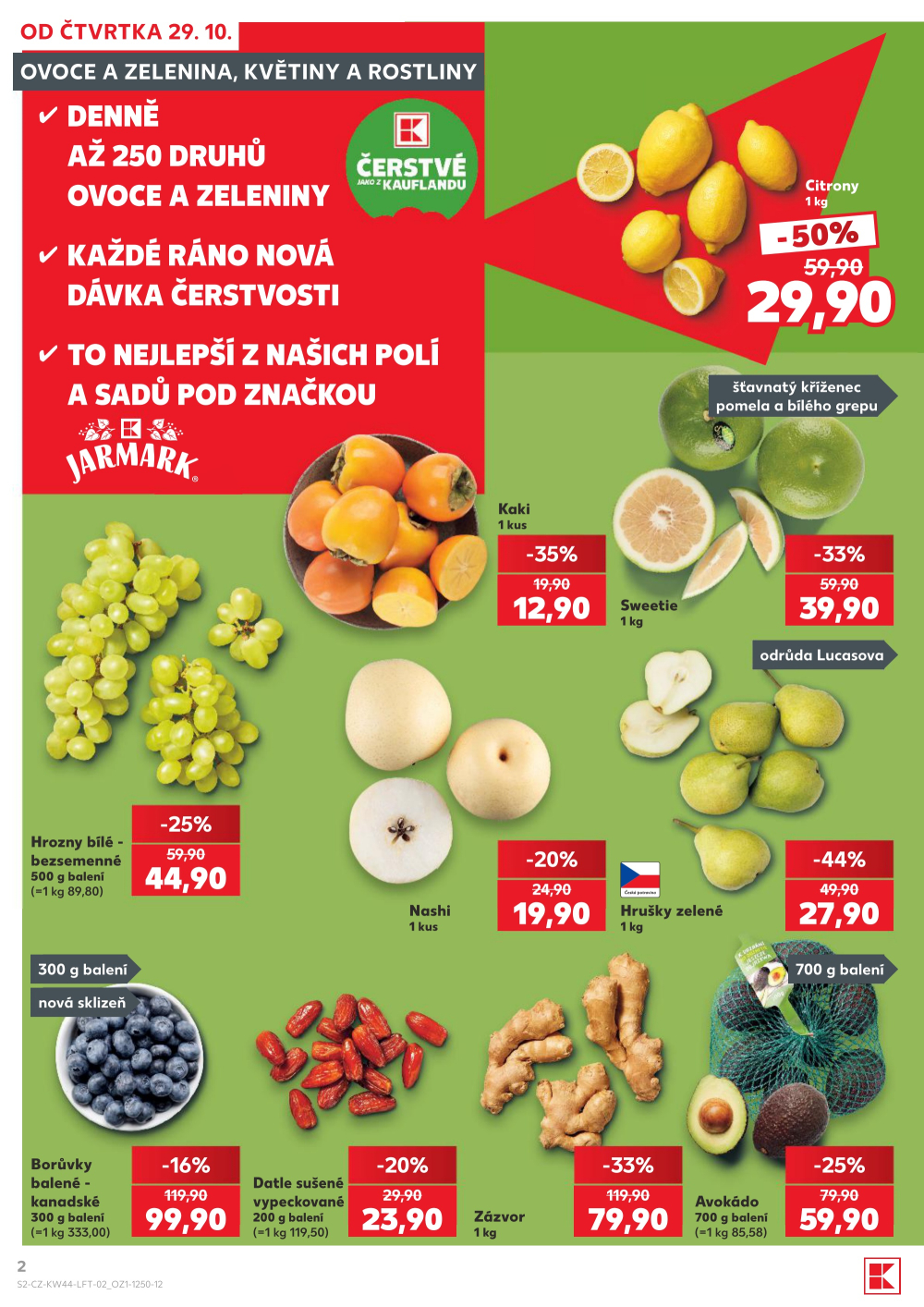 Leták Kaufland leták Praha 8 - Libeň - strana 2