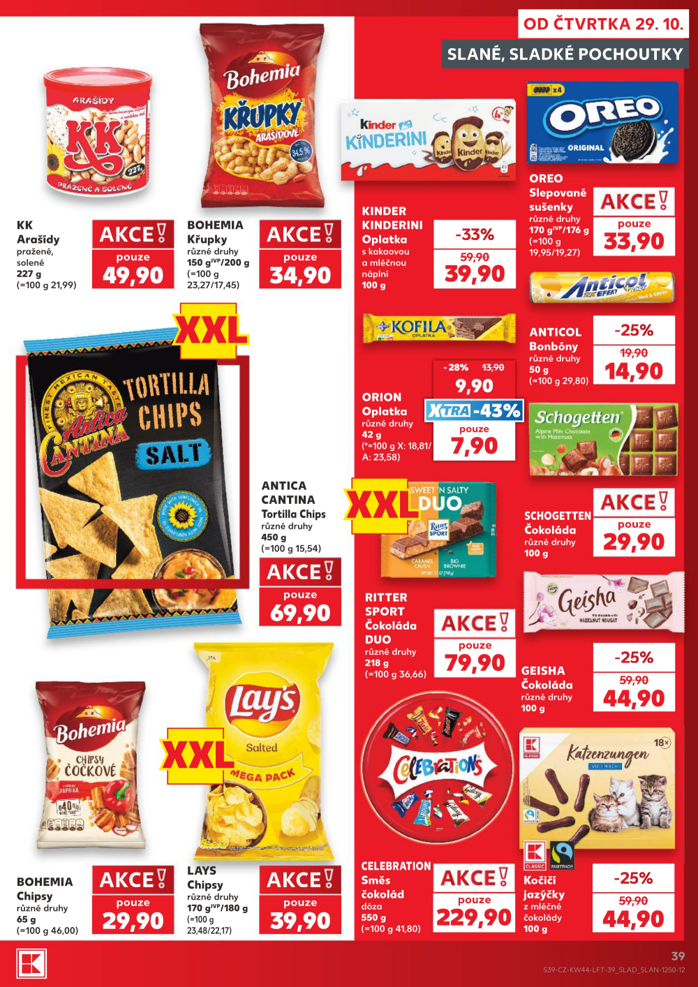 Leták Kaufland leták Praha 8 - Libeň - strana 39