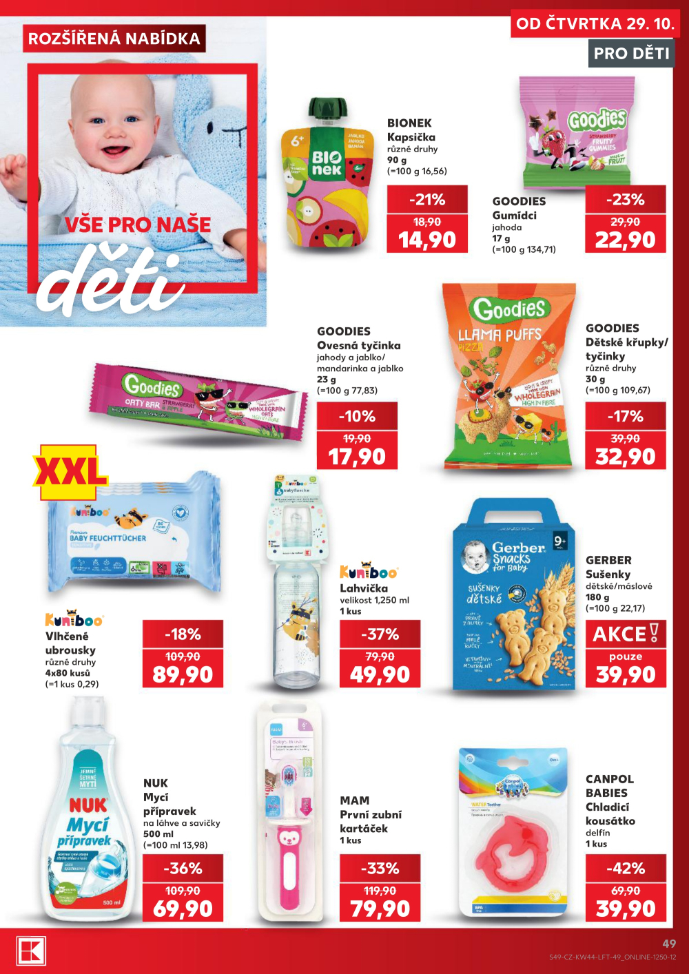 Leták Kaufland leták Praha 8 - Libeň - strana 49