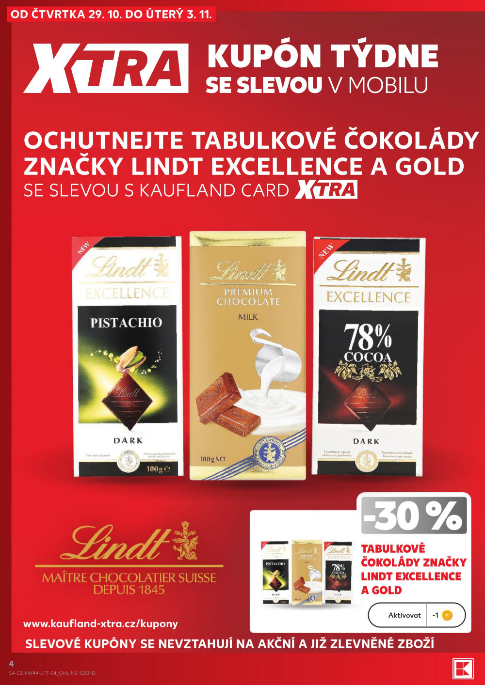 Leták Kaufland leták Praha 8 - Libeň - strana 4