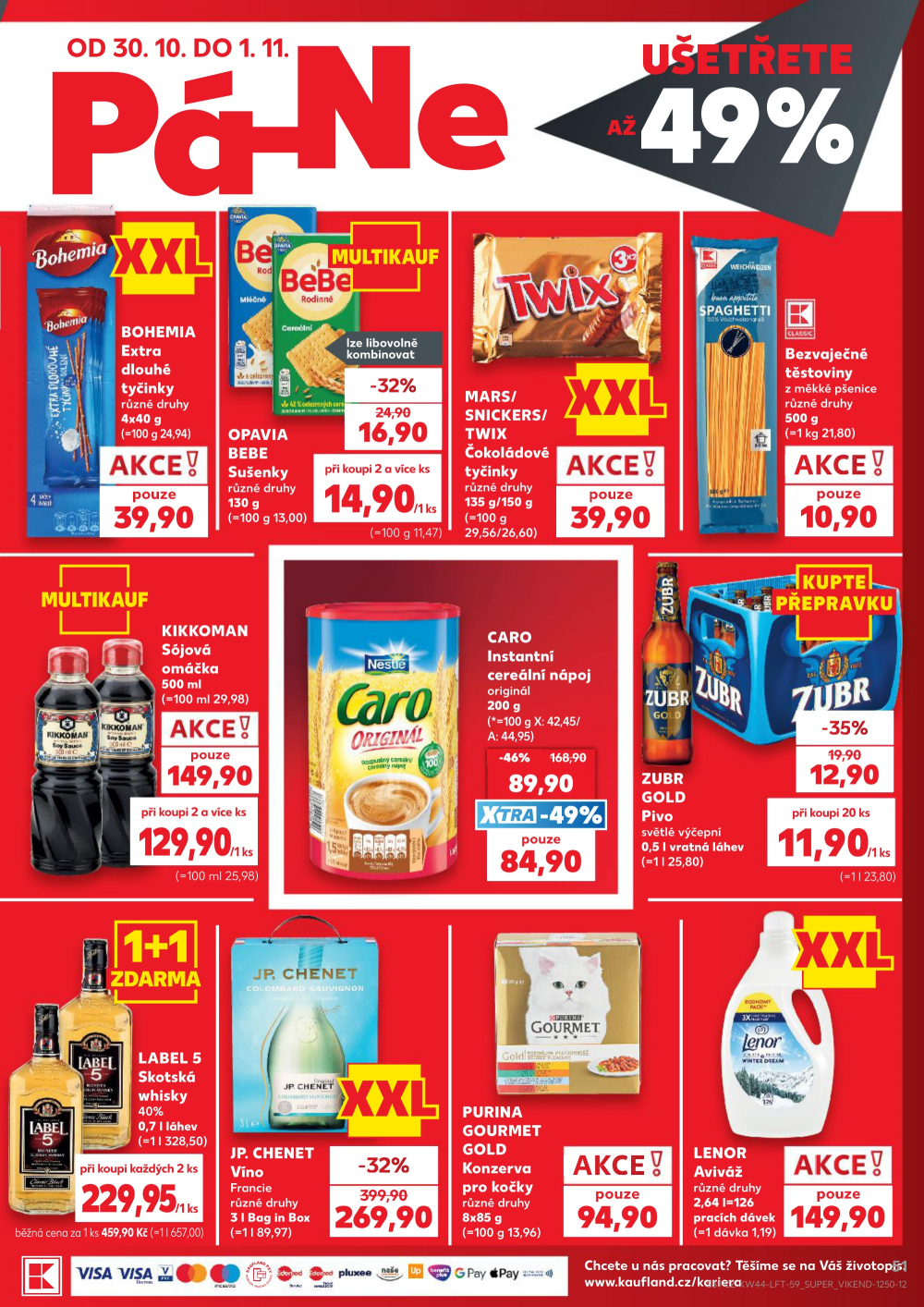 Leták Kaufland leták Praha 8 - Libeň - strana 51
