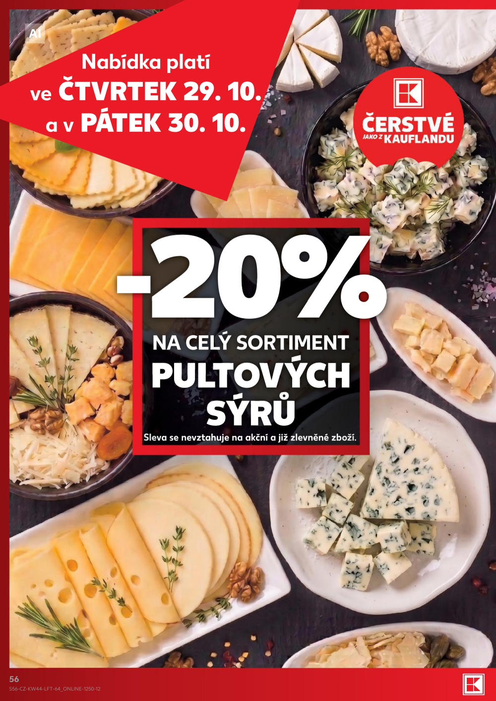 Leták Kaufland leták Praha 8 - Libeň - strana 56