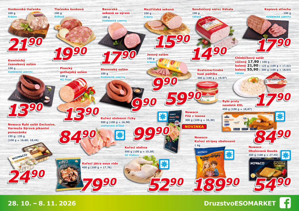 Leták ESO MARKET leták - strana 2