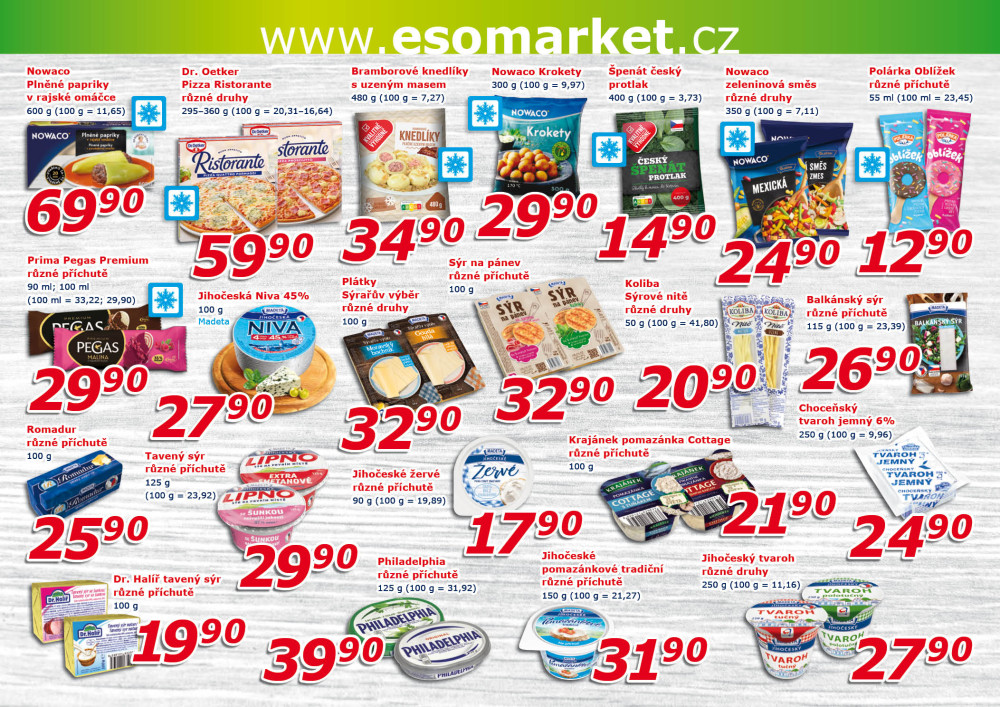 Leták ESO MARKET leták - strana 3