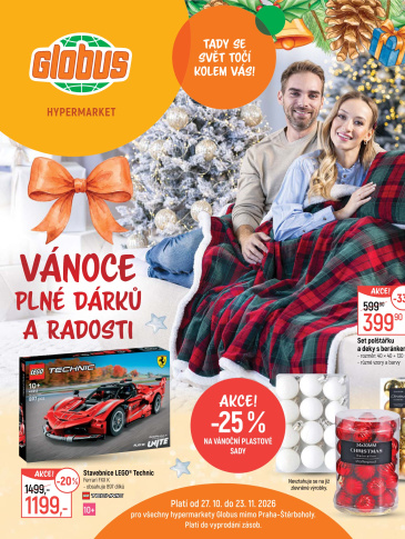 Globus leták - Vánoce plné dárků a radosti