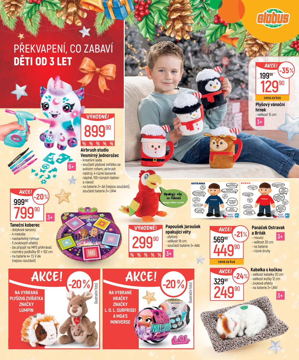 Leták Globus leták - Vánoce plné dárků a radosti - strana 25