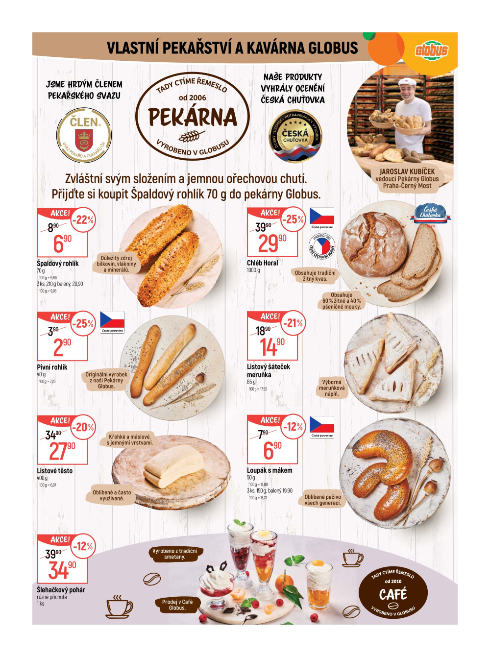 Leták Globus leták Praha - Černý Most - strana 6