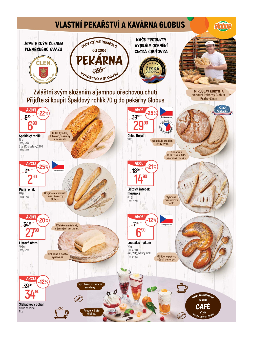 Leták Globus leták Praha - Zličín - strana 6