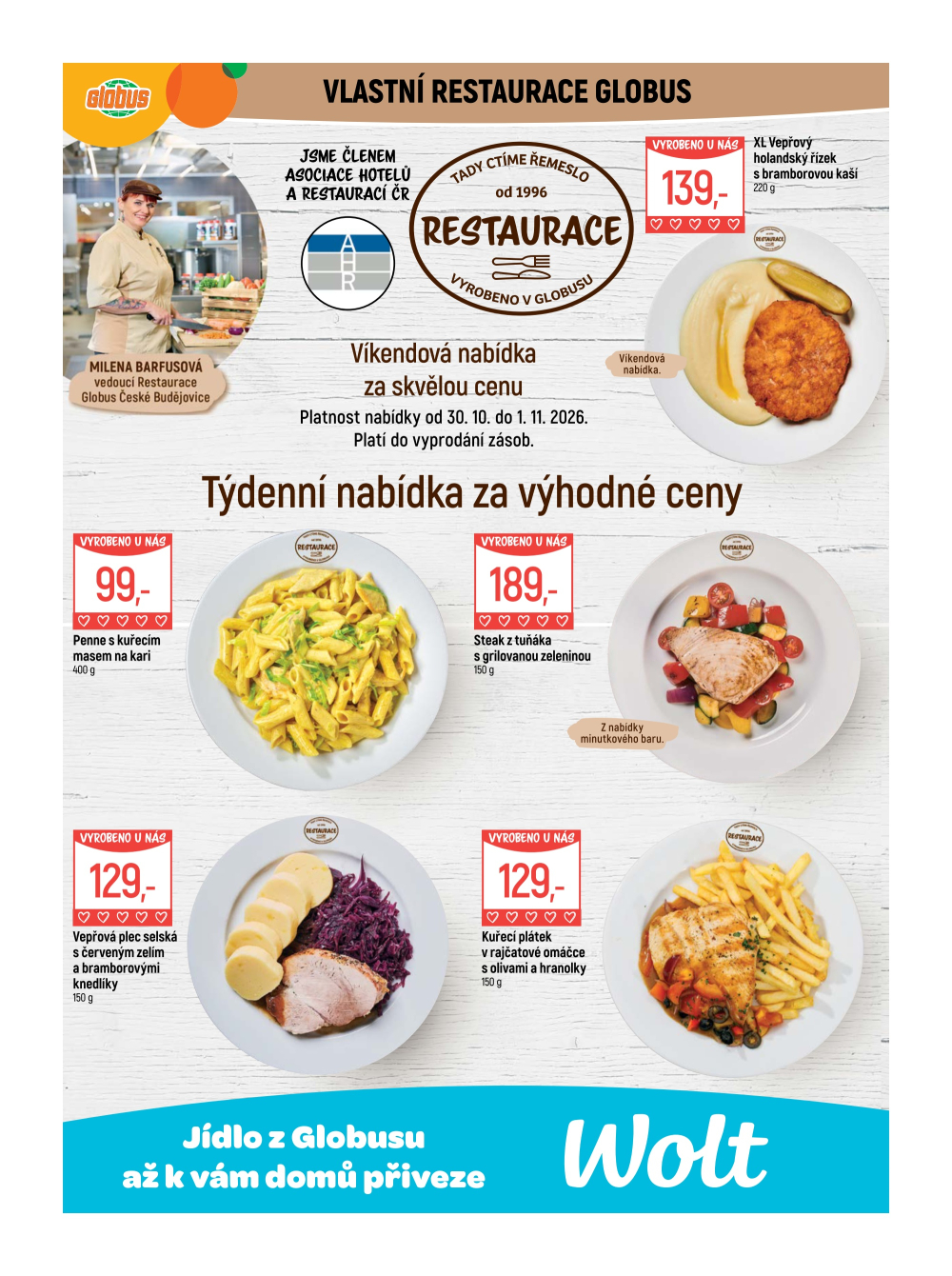 Leták Globus leták České Budějovice - strana 7