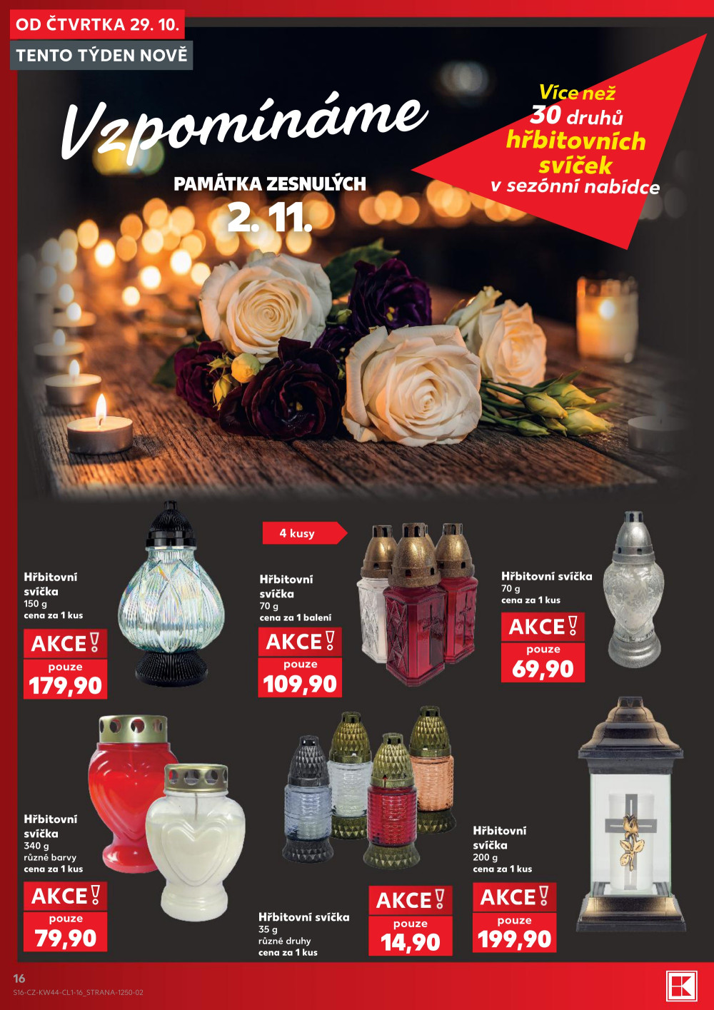 Leták Kaufland leták - Spotřební zboží - strana 16