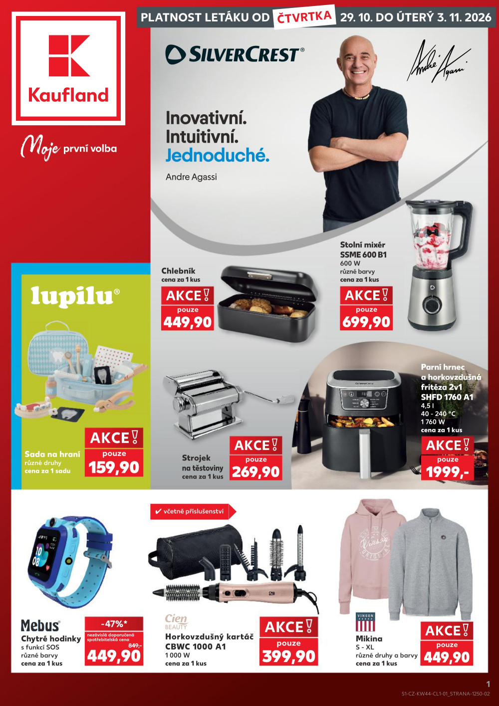 Leták Kaufland leták - Spotřební zboží - strana 1