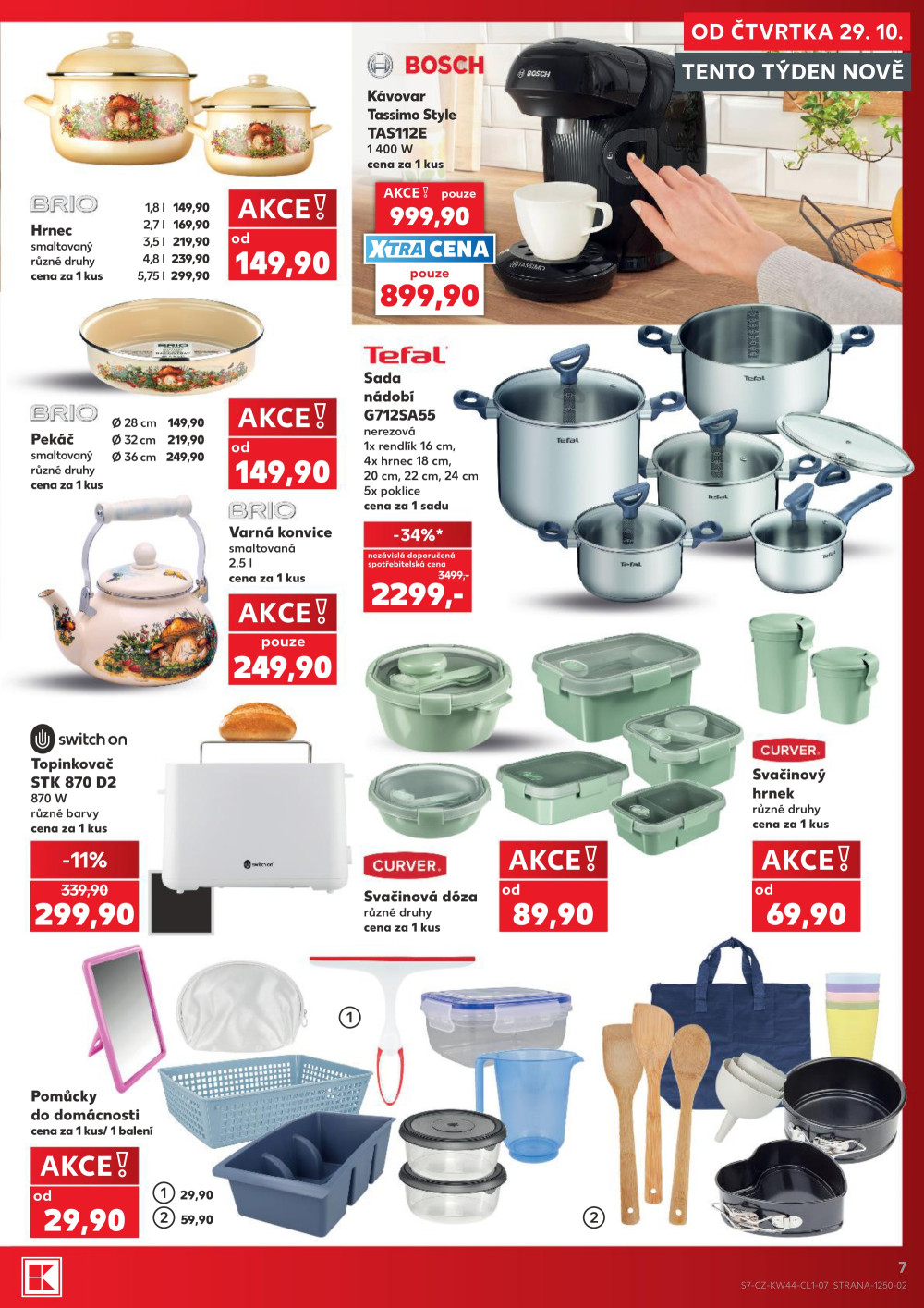 Leták Kaufland leták - Spotřební zboží - strana 7