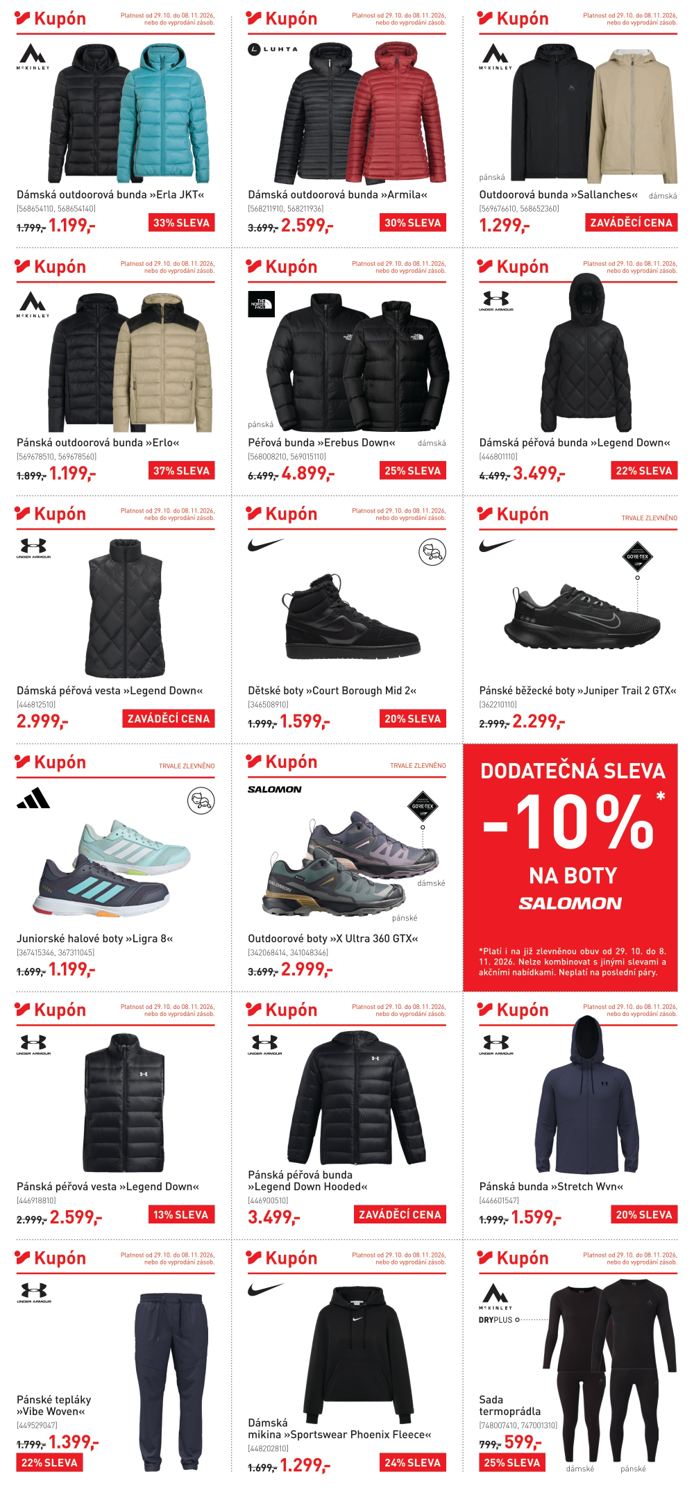 Leták Intersport - Slevová knížka - strana 2