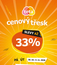 Akční leták Teta drogerie - Cenový třesk