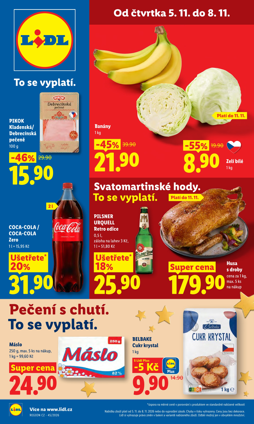 Leták Lidl leták od čtvrtka - strana 1